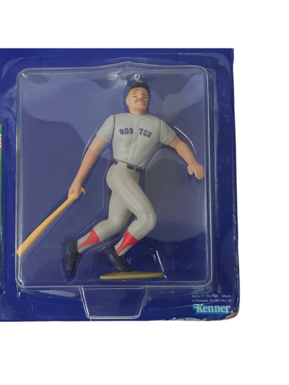 1989 Kenner Starting Lineup Wade Boggs Boston Red Sox Action Figure Card NOC